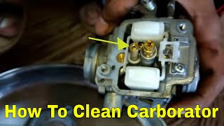 how to clean a motorcycle carburetor [upl. by Verena]