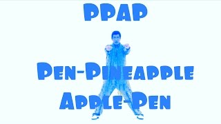 KARAOKE PikoTaro  PPAP Pen Pineapple Apple Pen  ピコ太郎 ペンパイナッポーアッポーペン [upl. by Danie]