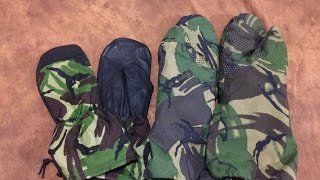 British Army Extreme Cold Weather Mittens Review ENG [upl. by Beichner640]