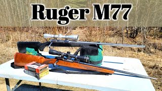 Ruger M77 300 Win Mag and M77 3006  Sighting in the Rifles [upl. by Amalbergas661]