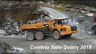 Elterwater Slate Quarry Lake District 2018 [upl. by Aikaj]