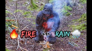 This Hack Could Save Your Life 🔥 Fire in Rain  Survival Tip You Should Know  Shorts [upl. by Okoyk]