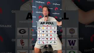 AP Top 25 Poll Georgia No 1 Michigan No 2 in 2023 College Football Preseason Poll [upl. by Cassie]