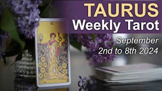 TAURUS WEEKLY TAROT READING quotA SMART DECISIONquot September 2nd to 8th 2024 weeklytarotreadings [upl. by Hirasuna]