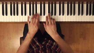 Frankie and Johnny Funtime Jazz amp Blues Intermediate Piano Tutorial [upl. by Chemosh]