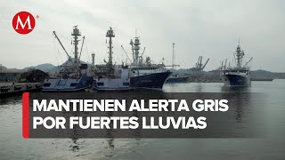 Cierran puertos pesqueros en Veracruz por frente frío 15 [upl. by Louth]