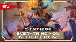 2024 Players Handbook  Everything You Need to Know  DampD [upl. by Eiramacissej]