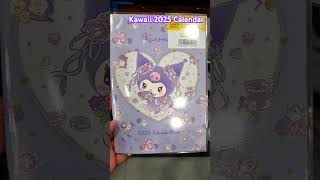 Kawaii 2025 Calendar amp Diary Sanrio  Shorts [upl. by Kinnon]