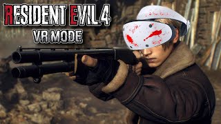 Resident Evil 4 VR Is INSANE 🤯  PSVR2 Gameplay [upl. by Auod]