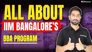 All About IIM Bangalore Online BBA Programme ✅ Eligibility Criteria amp Placement  IIM Bangalore BBA [upl. by Sosthenna]