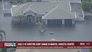 Widespread flooding in Florida from Tropical Storm Debby  Tracking the Tropics [upl. by Khai219]