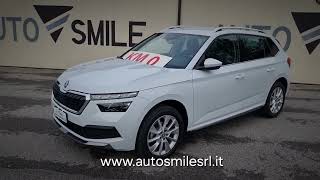 SKODA Kamiq 10 TSi 110cv Style Bianco Luna metallizzato  KM0 del 2024  estensione di garanzia [upl. by Xerxes79]