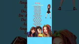 Le Sserafim  CRAZY Song Lyrics lesserafim crazy lyrshorts shortsfeed kpop [upl. by Bergen]