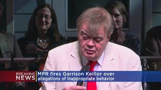 Garrison Keillor Fired Over Inappropriate Behavior [upl. by Ontina]