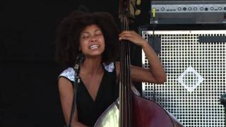 Esperanza Spalding  Interview  Midnight Sun  8102008  Newport Jazz Festival Official [upl. by Yorel]