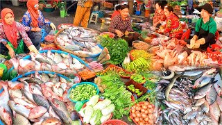 Activities Market Walk Morning Activities of daily living Vegetables Fish Seafood and Many Fruit [upl. by Ynnep]