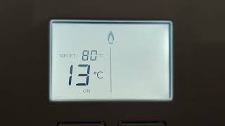 Setting Ideal Logic Heat 2 boiler temperature [upl. by Tnilc445]