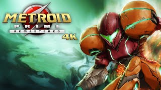 Metroid Prime Remastered 4K  Full 100 Game Walkthrough [upl. by Chrystel195]