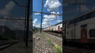 Trains Of Switzerland train trainspotting railway [upl. by Lasala]