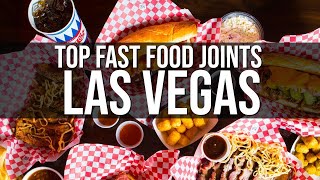 Top 10 Fast Food Joints In Las Vegas  Las Vegas Food [upl. by Aeresed875]