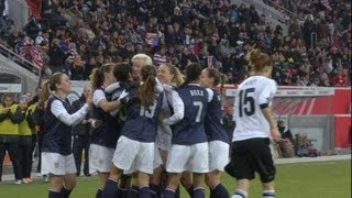 WNT vs Germany Field Level Highlights  April 5 2013 [upl. by Novel]