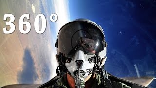 Amazing 360° Cockpit View  F5 Fighter Jet amp AH1Z Viper Helicopter [upl. by Seerdi]