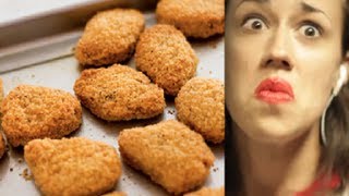 CHICKEN NUGGETS FROM SCRATCH Cooking tutorial [upl. by Rahr]