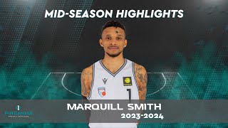 Marquill Smith MidSeason Highlights 2324 by Phenom Sports Services [upl. by Irrehc]