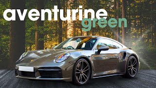 Porsche 911 992 Aventurine Green [upl. by Meletius]