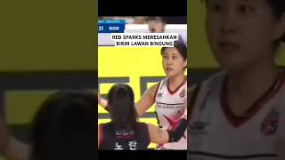 RED SPARKS LIGA VOLI KOREAvolleyball megawatihangestriterbaru [upl. by Llenrrad]