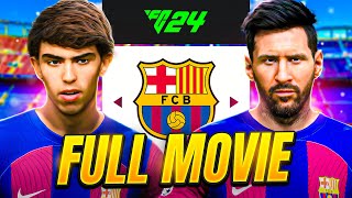 FC 24 Barcelona Career Mode  Full Movie [upl. by Naegem]