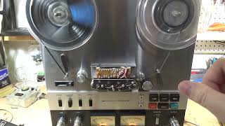 TEAC A6300 Reel to Reel Repair  Playing Too Fast and Stuck Pinch Roller [upl. by Apfel]