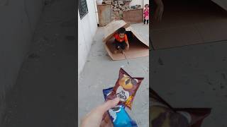 Chocolate Challenge Mein Kon Jeet Gaya 😍youtubeshorts [upl. by Drucie]