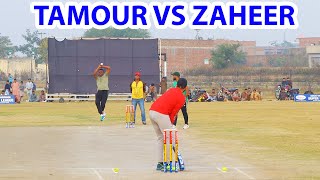 TAMOUR MIRZA VS ZAHEER KALIYA BIG MATCH IN TAPE BALL CRICKE BEST MATCH BEST SIX TM BEST BATTING [upl. by Ibur]