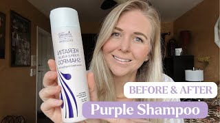 Best Purple Shampoo to Tone Brassy Hair amp How to Use [upl. by Newsom]