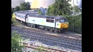 Railtour to Didcot Power Station August 1991 [upl. by Troyes445]