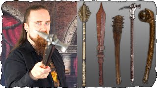 The Pros amp Cons of Bludgeons Maces Hammers Sticks Etc [upl. by Susanna]