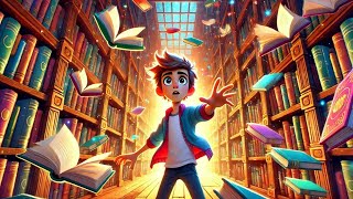 The Floating Books and the Mysterious Librarian  Pixica amp Kids Learning [upl. by Ylurt86]