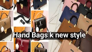 Stylish Ladies Bags ladiesbags handbag collection [upl. by Neerihs748]