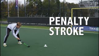 Penalty Stroke  HertzbergerTV Field Hockey Tutorial [upl. by Domini]