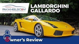 Lamborghini Gallardo Owners Review Specs amp Features  PakWheels [upl. by Pruter]