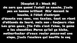 Maître Gims  Ca décoiffe ft Black M amp JR O Chrome Paroles [upl. by Petty835]