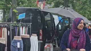 FRIDAY STREET MARKET ANTWERP BELGIUM [upl. by Franklin]