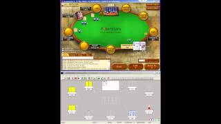 Poker Bot WarBot demonstration on Poker Stars [upl. by Satterfield]