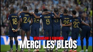 KABONGO DJ X VEGEDREAM  MERCI LES BLEUS Clip Non Officiel [upl. by Bainbridge559]