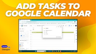 How to Add Tasks to Google Calendar [upl. by Narak]