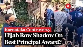 Karnataka Hijab Row Shadow On Best Principal Award  Teachers Day [upl. by Secnirp446]