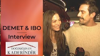 Ibrahim Celikkol amp Demet Ozdemir ❖ Interview ❖ After Ep 1 Watch Party ❖ Closed Captions 2019 [upl. by Llennoc]