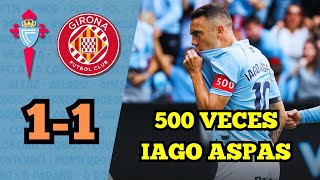 POSTPARTIDO CELTA 11 GIRONA  500 Veces Iago Aspas [upl. by Malaspina]