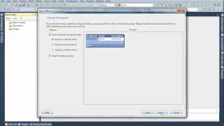 Add a simple report to ASPNET Web Application using Report Wizard in Visual Studio 2010 Part 1 [upl. by Tenahs]